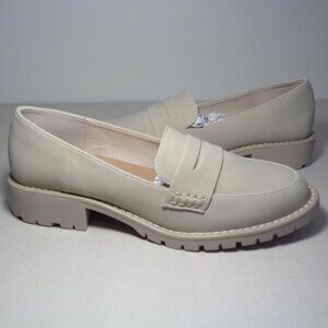 DV Dolce Vita Size 7.5 M / CRISP / Dune / Lug Loafers / New Women's Shoes